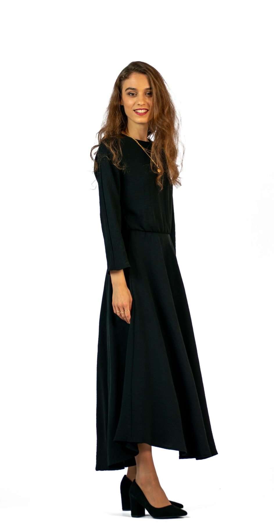 שמלת ניקי רייצל שחורה-Edit